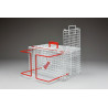 HOLDING KENNEL PLASTIC COATED, TWO DOORS